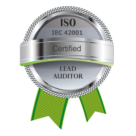 ISO 42001 LA badge